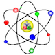 atom science symbol