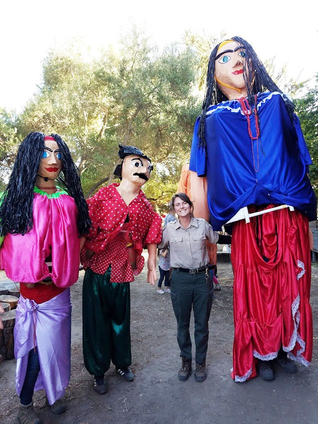 kressman with large puppets